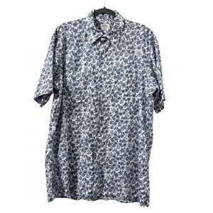 Vintage Maus‎ & Hoffman Liberty of London Shirt Mens Large Button Floral Print